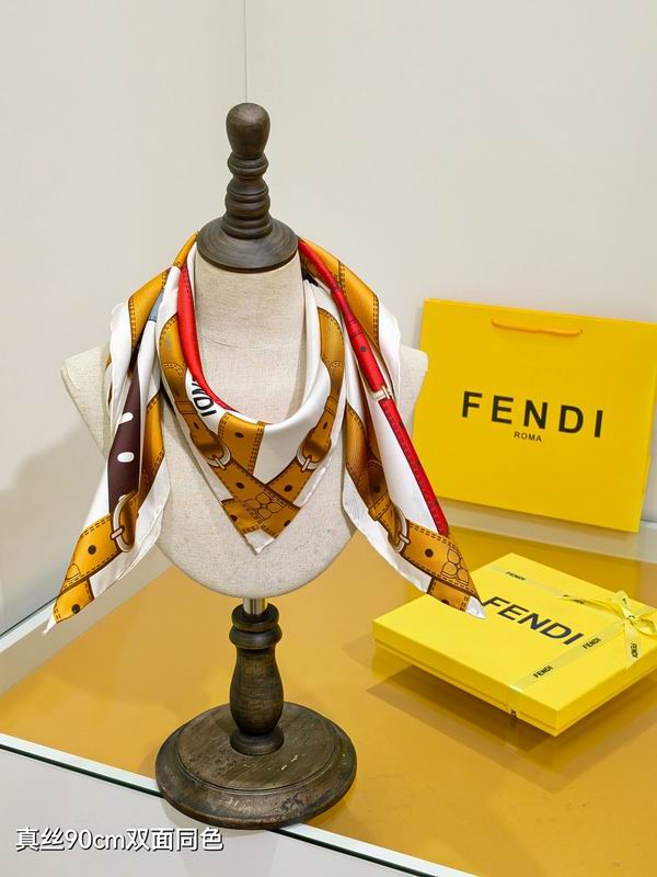 Fendi silk scarf hm09